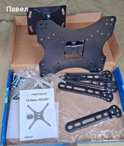 Стойка за Телевизор - Универсална Въртяща / Сгъваема конзола за стенен монтаж, снимка 6 - Стойки, 3D очила, аксесоари - 54106720