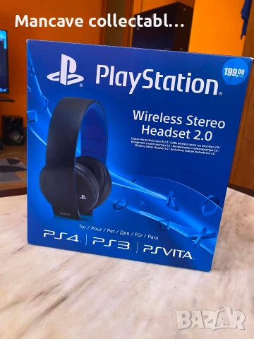 Playstation 4 fat с оригинален контролер (джойcтик) + gaming PS слушалки, снимка 2 - Игри за PlayStation - 54979742