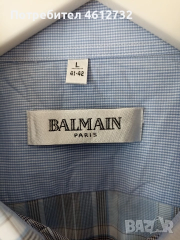 Мъжка риза Balmain, снимка 3 - Ризи - 54739572