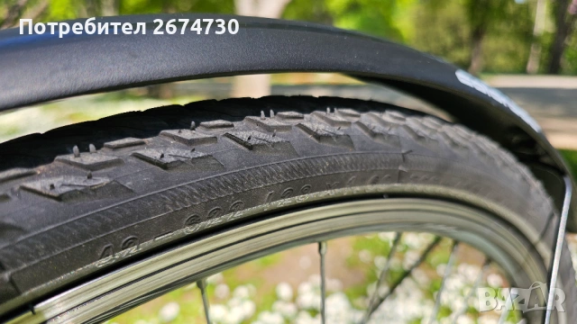 Лек trekking/hybrid/fitness велосипед  28” (M), почти нов, снимка 11 - Велосипеди - 54512119