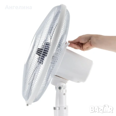 Вентилатор на стойка 16'' Diplomat DFX-500RC, 60W, таймер, LED, дист. упр-е, снимка 6 - Вентилатори - 55129255