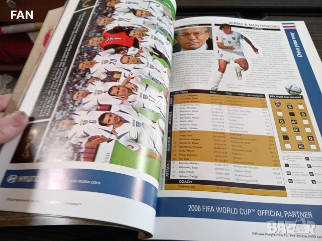 Официална програма за Световното първенство по футбол в Германия през 2006 г., снимка 2 - Списания и комикси - 47060312