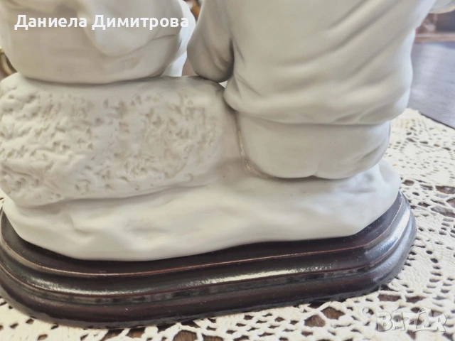 Порцеланова композиция, снимка 8 - Статуетки - 54176055