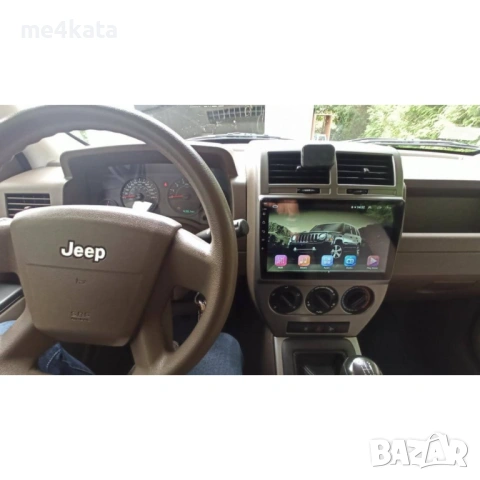 9 инчова мултимедия за Jeep Compass Patriot MK 2006-2010 + Подарък камера, снимка 2 - Аксесоари и консумативи - 54847100