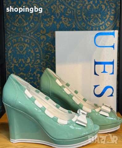 Дамски обувки на платформа GUESS, снимка 3 - Други - 54780334