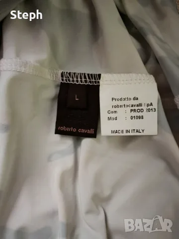 Леопардова коктейлна рокля Roberto Cavalli - безплатна доставка, снимка 7 - Рокли - 38161668