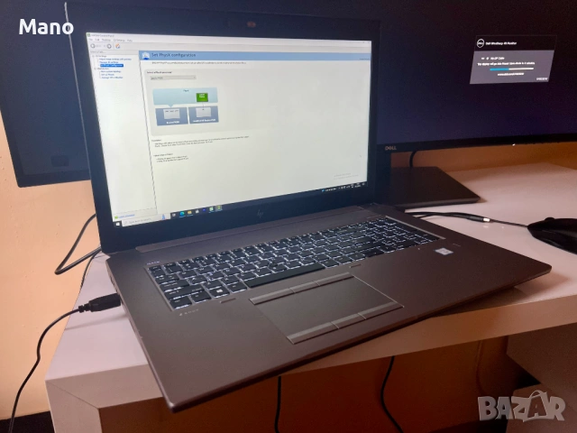 HP ZBook 17 G5 Mobile Workstation - Върхов модел лаптоп с 6-ядрен Xeon, снимка 2 - Лаптопи за работа - 54017298