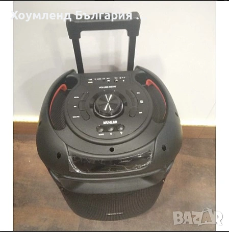 НОВИ Мощна активна караоке колона 12/15 инча с два безжични микрофона, снимка 7 - Тонколони - 54428260