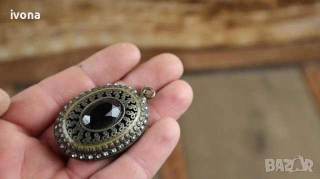 Красиво бронзово старо колие