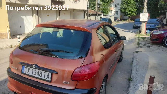 Пежо 206 седан ел.стъкла , снимка 2 - Автомобили и джипове - 55597398