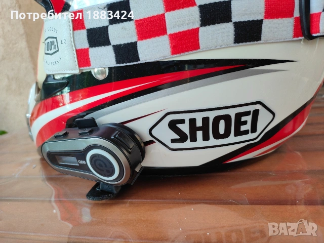 Shoei оригинална винтидж/ретро ендуро/крос каска, снимка 6 - Аксесоари и консумативи - 54782524