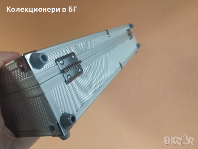 АЛУМИНИЕВ КУФАР CARGO L6 /Leuchtturm/ - ВИЖ ОПИСАНИЕТО , снимка 13 - Нумизматика и бонистика - 54957117