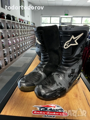 Mото Ботуши ALPINESTARS SMX-4 BLACK,номер 40,оригинални,много запазени 99.90 лв. / 51.08 €