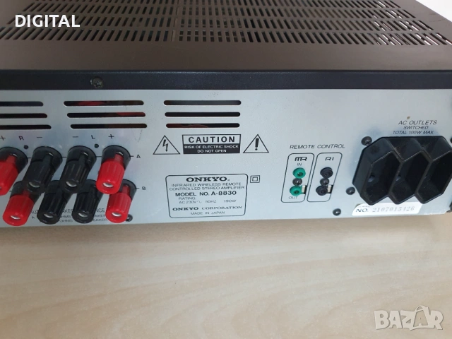Усилвател ONKYO A-8830, снимка 5 - Ресийвъри, усилватели, смесителни пултове - 54618988