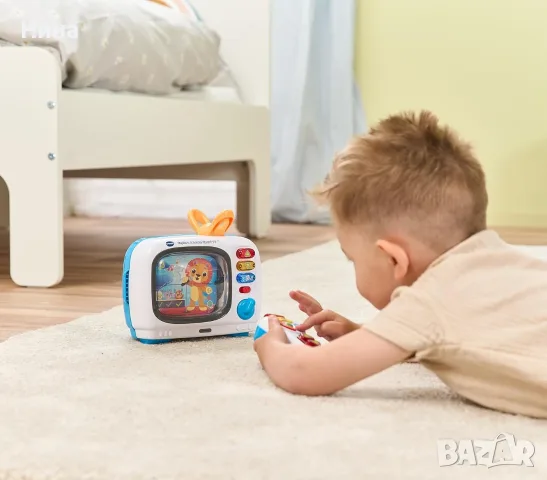 Образователна и музикална играчка VTech Explore & Learn Smart TV, двуезична, снимка 6 - Образователни игри - 55581523
