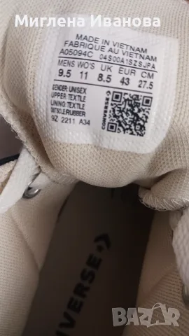 Високи кецове Converse , снимка 3 - Кецове - 55614537