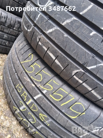 255 55 19 BRIDGESTONE 4броя летни дот 2022г , снимка 3 - Гуми и джанти - 54065975