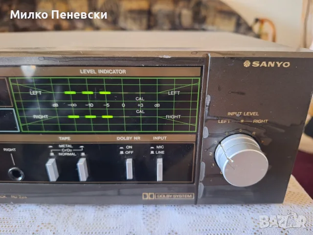 SANYO RD 224 STEREO CASSETTE DECK.MADE IN JAPAN., снимка 4 - Декове - 55509581