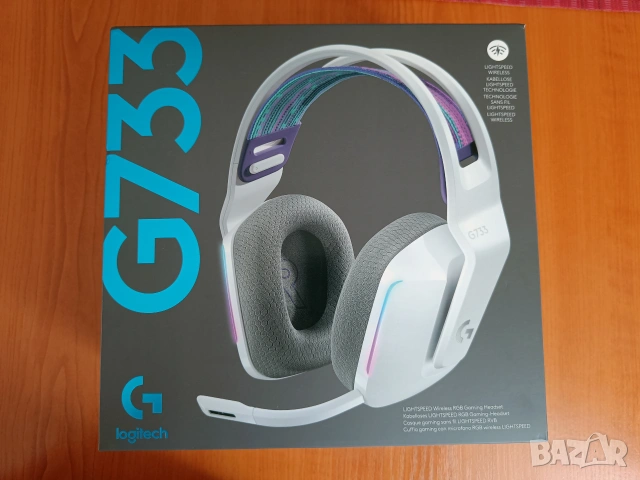 Logitech G733 безжични слушалки с микрофон