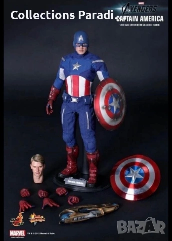Hot Toys Captain America Avengers Marvel фигура статуя 