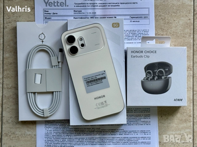 Honor 600 512GB + слушалки / НОВ / 3г. ГАРАНЦИЯ