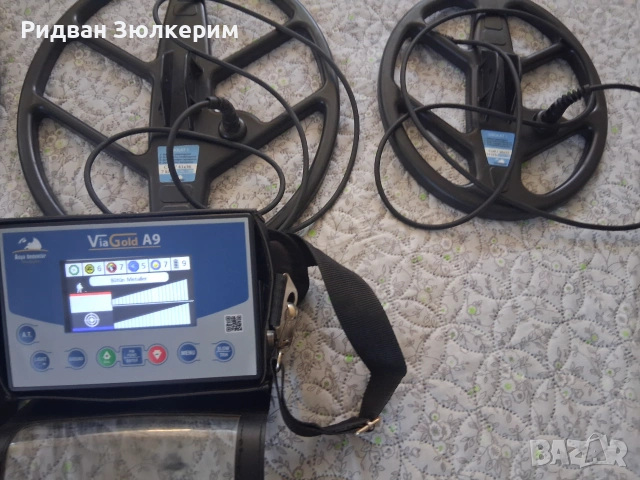 Металотърсач Метал детектор via gold a9 , снимка 4 - Друга електроника - 54982292