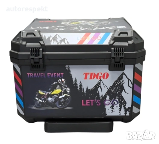 Куфар за мотоциклет ,куфар за скутер, куфар за мотор 57 литра, снимка 6 - Аксесоари и консумативи - 54093215