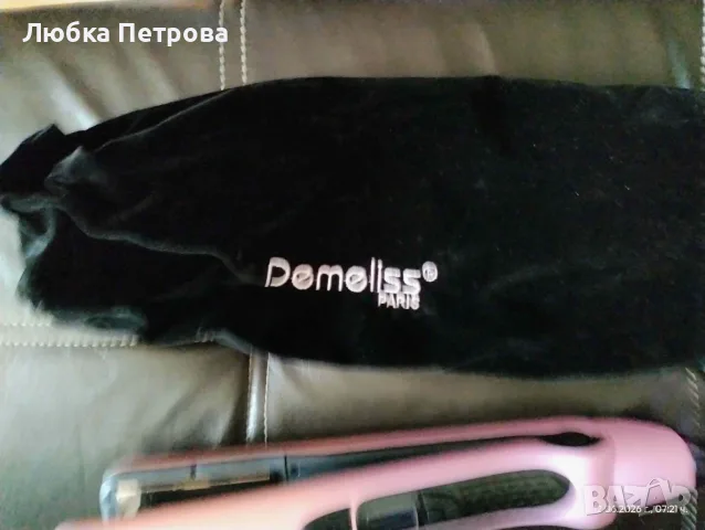 Преса за коса с пара Demeliss Titanium, снимка 2 - Преси за коса - 55320442