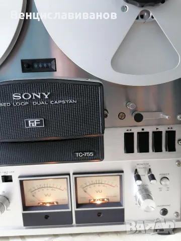 SONY TC - 755 - четирипистов! , снимка 3 - Декове - 55315241
