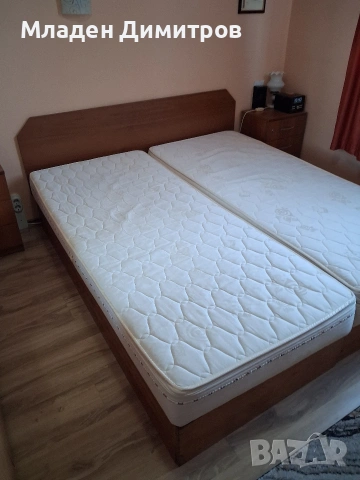 Продавам спалня 80/190 с матраци Нани., снимка 2 - Матраци - 54711951