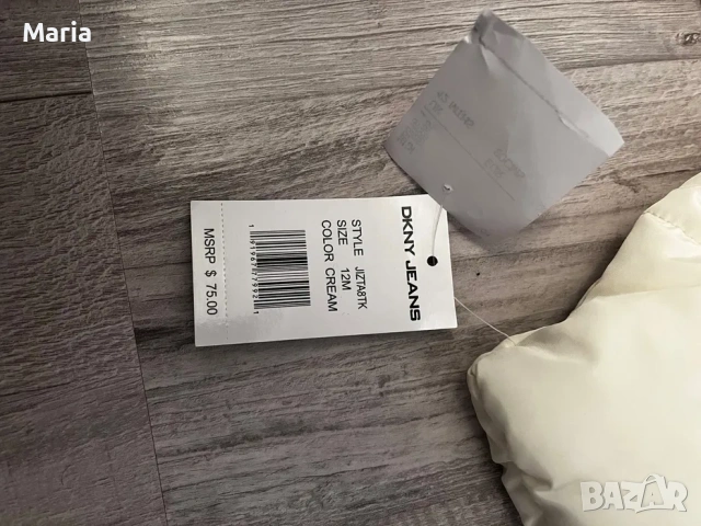 Оригинално яке DKNY, снимка 3 - Бебешки якета и елеци - 54545926