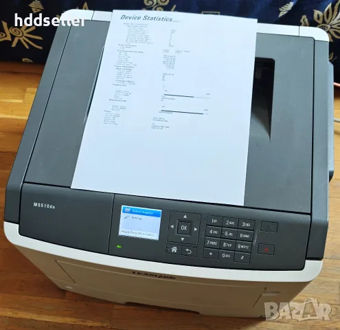 Мрежов принтер  Lexmark MS510dn, снимка 2 - Принтери, копири, скенери - 55400443
