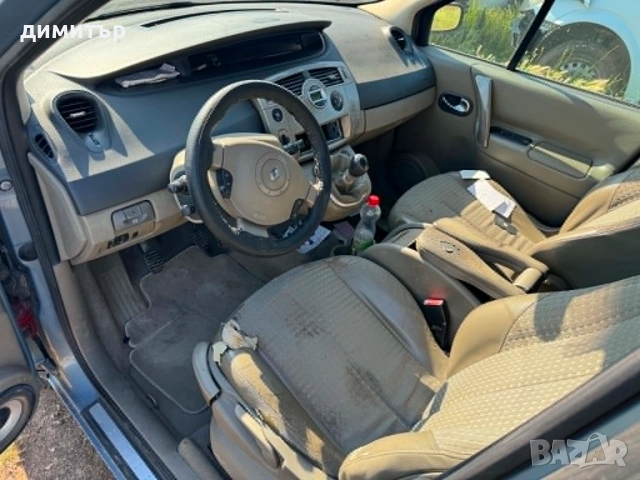 renault megane scenic 1.9 dci на части теглич рено меган сценик , снимка 4 - Автомобили и джипове - 55081599