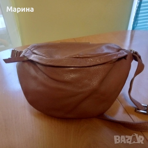 Дамска чанта естествена кожа 