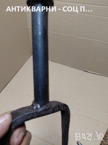 Комплект Соц Стари Чук С Наковалня За Клепане На Коси 1.100кг. НОМЕР 1361., снимка 9 - Антикварни и старинни предмети - 54457497