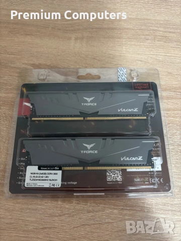 Рам памет DDR4 TEAMGROUP T-Force Vulcan Z 3600Mhz