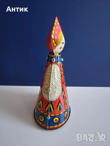 Две Стари Ламаринени Играчки Аленушка Пате от Соца, снимка 5 - Колекции - 55075953