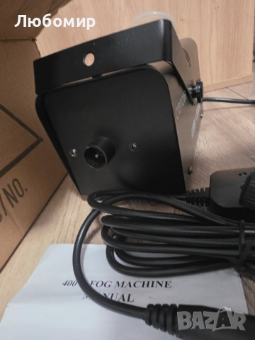МаМашина за Мъгла Crenova FM-03, 400W, Дистанционно, Черна, снимка 3 - Друга електроника - 54137048