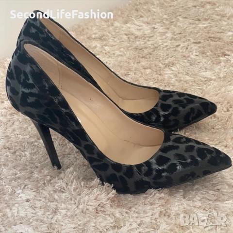 Дамски обувки стилето на висок ток 37 номер, снимка 4 - Дамски елегантни обувки - 54174737