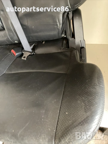 Задна седалка втора редица, двойна черна за Mitsubishi Outlander 2.0 Di-D (2010), снимка 3 - Части - 54799672