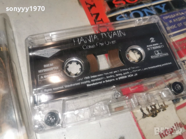SHANIA TWAIN ORIGINAL TAPE 1106261840H2E7R, снимка 11 - Аудио касети - 54870975