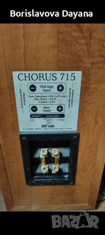 тонколони JMlab Chorus 715 , снимка 8 - Тонколони - 54487385
