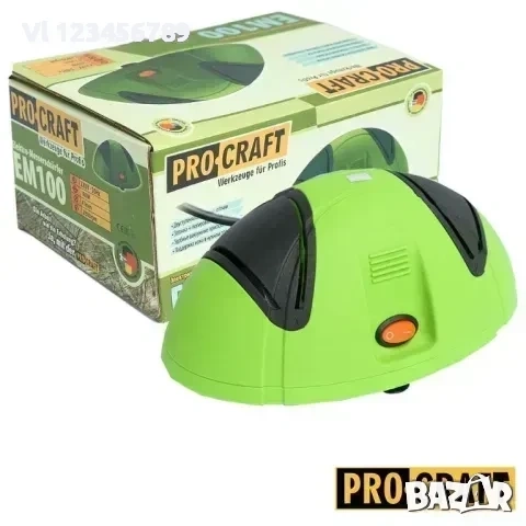 Машина за заточване на ножове PROCRAFT EM100 , електрическа, 100W, 2800 об/ мин 