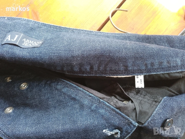 Оригинален дамски панталон Armani Jeans / Original Cargo Pants - Размер S/M, снимка 4 - Панталони - 55156588