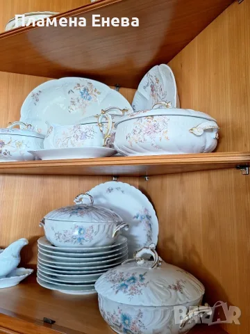 Ъглова витрина в стил Louis XV., снимка 10 - Бюфети - 55649232