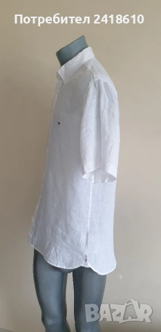Tommy Hilfiger Linen Regular Fit Mens Size L НОВО! Лен ОРИГИНАЛ! Мъжка Ленена Риза!, снимка 3 - Ризи - 54382307