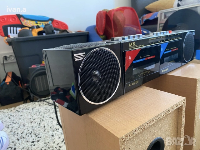 касетофон Akai AJ-W204, снимка 4 - Радиокасетофони, транзистори - 55231515