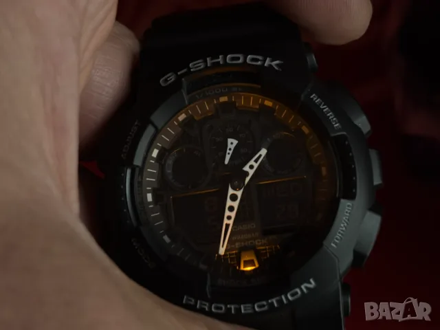 Като нов! Casio G-Shock GA-100-1A1, снимка 9 - Мъжки - 55559018