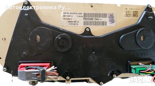 Табло / километраж, P8200451344, RENAULT CLIO MK2 RESTYLING 2001-2005, снимка 2 - Части - 55031169