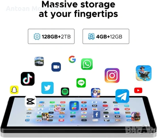 Таблет DOOGEE U11 VIP Edition 11 инча 16GB 128GB, снимка 6 - Таблети - 54824178